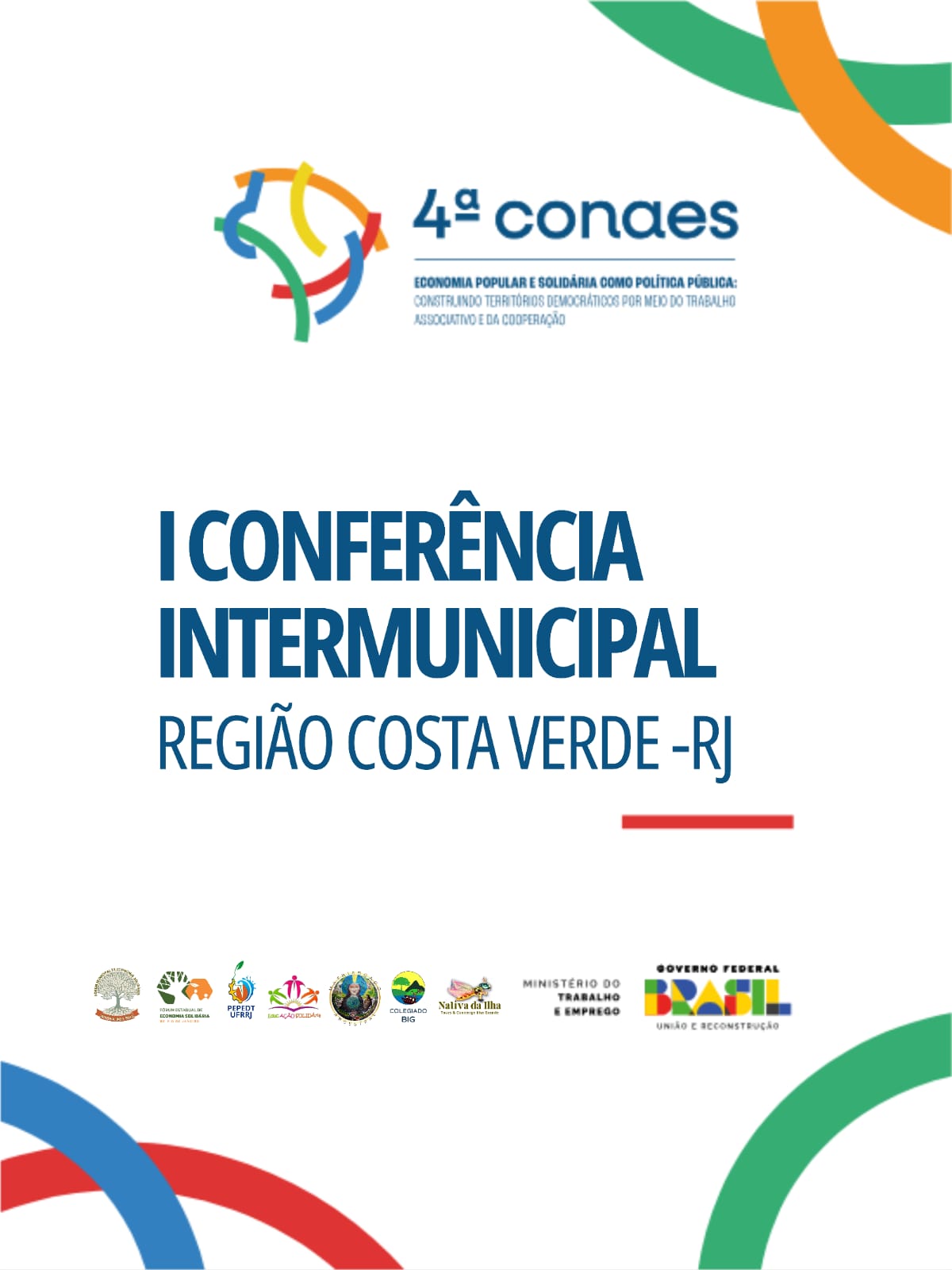 CONVITE – CONFERÊNCIA INTERMUNICIPAL DE ECONOMIA POPULAR E SOLIDÁRIA DA REGIÃO DA COSTA VERDE